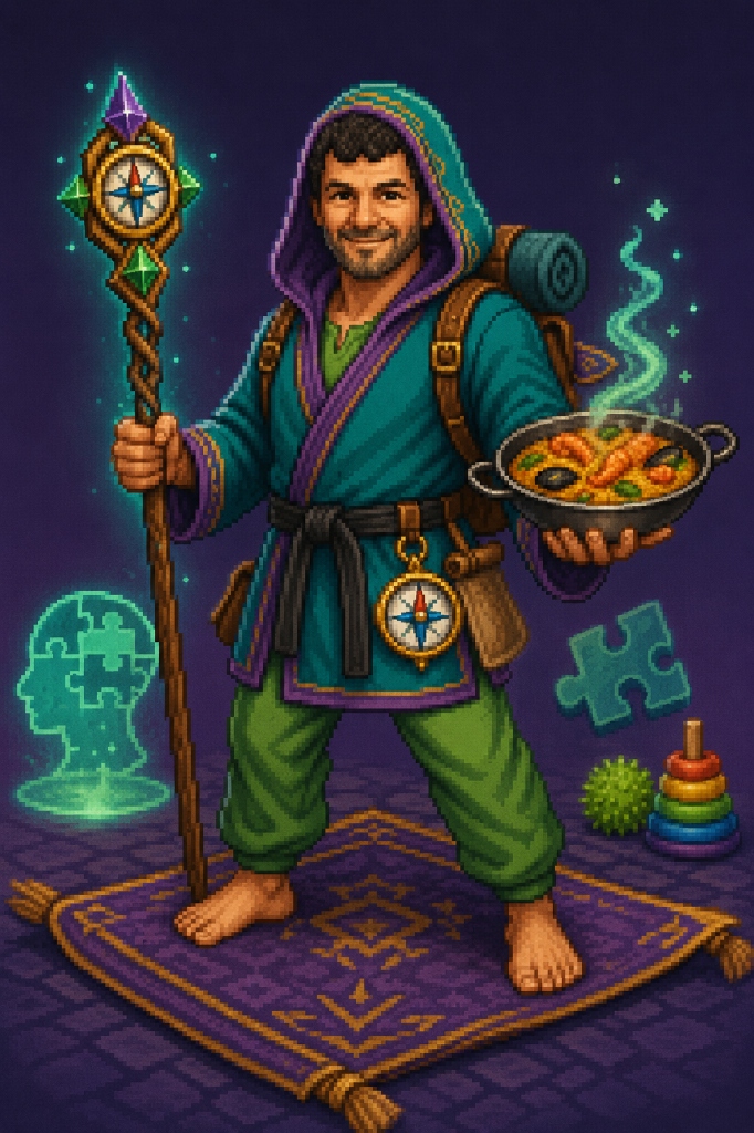 Curro de los Santos Pixel Art