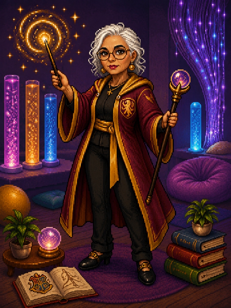 María Gracia Pixel Art